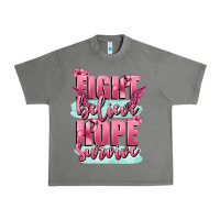 Tornado fight believe hope survive cancer awareness Urban Heavy Tee - FaDigitalArtStudio