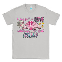 Moon Dust why fall in love when you can fall asleep Classic Tee - CowGirlArtShop