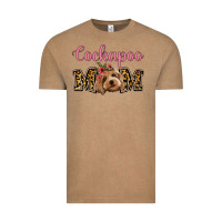 Vintage Coffee Cockapoo Mom Vintage Tee - Jasminsmagicworld