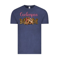 Vintage Denim Cockapoo Mom Vintage Tee - Jasminsmagicworld