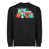 Black religious coffee cups Heavyweight Sweatshirt - AdoDesignShop