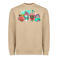 Mushroom religious coffee cups Heavyweight Sweatshirt - AdoDesignShop