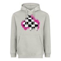 Moon Dust race flag glitter patch Heavyweight Hoodie - AdoDesignShop