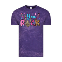 Cloud Purple you rock valentine's day olivia Vintage Tee - OliviaCreatesArt