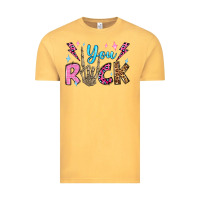 Vintage Mustard you rock valentine's day olivia Vintage Tee - OliviaCreatesArt