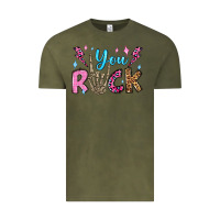 Vintage Olive you rock valentine's day olivia Vintage Tee - OliviaCreatesArt