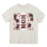 Cream mother’s day mom flowers tumbler tbs Heavy Core Tee - TumblerDesignByShophia
