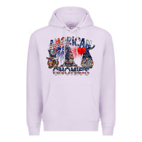 Lilac amerikan gnomies Premium Hoodie - SublimationCraftShop