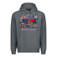 Rock amerikan gnomies Premium Hoodie - SublimationCraftShop