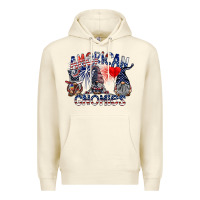 Sandshell amerikan gnomies Premium Hoodie - SublimationCraftShop