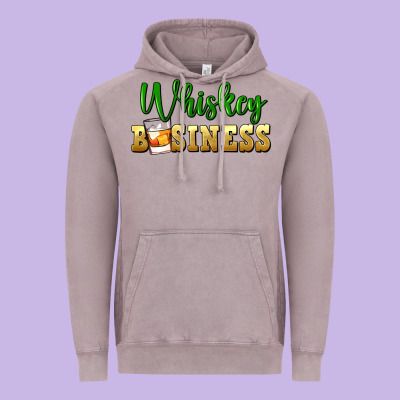 Whiskey Business Vintage Hoodie Designed By Fadigitalartstudio