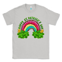 Moon Dust Happy St. Patrick's Day Rainbow And Shamrock Classic Tee - RanaPortraitStore