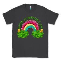 Smoke Happy St. Patrick's Day Rainbow And Shamrock Classic Tee - RanaPortraitStore