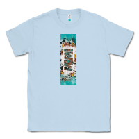 Dusty Blue mimi sunflower cowhide leopard  pen wrap Classic Tee - Artiststas