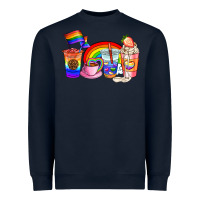 Navy pride coffee cups Heavyweight Sweatshirt - AdoDesignShop