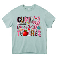 Arona Cupid's Favorite Teacher Valentine's Day Heavy Core Tee - HowdyJamesFarm
