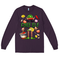 Plum im the chef elf Long Sleeve Tee - FaDigitalArtStudio