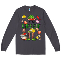 Smoke im the chef elf Long Sleeve Tee - FaDigitalArtStudio