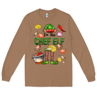 Toasted Coconut im the chef elf Long Sleeve Tee - FaDigitalArtStudio