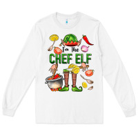 White im the chef elf Long Sleeve Tee - FaDigitalArtStudio
