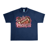 Navy Tackle cancer Football Urban Heavy Tee - FaDigitalArtStudio