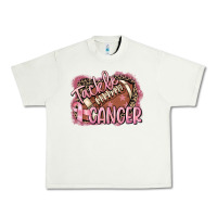 Pistachio Tackle cancer Football Urban Heavy Tee - FaDigitalArtStudio