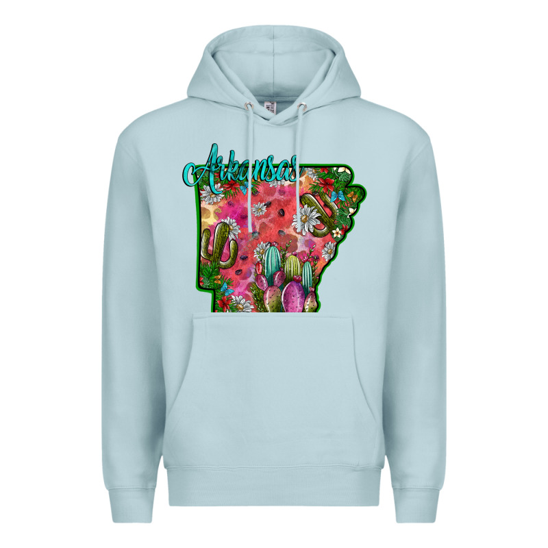 Arkansas Premium Hoodie by SublimationCraftShop | Teevron