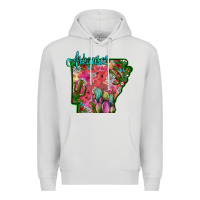 Dove Grey arkansas Premium Hoodie - SublimationCraftShop