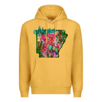 Mustard arkansas Premium Hoodie - SublimationCraftShop