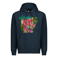 Navy arkansas Premium Hoodie - SublimationCraftShop