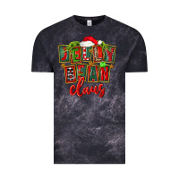 Cloud Black christmas jelly bean claus Vintage Tee - FaDigitalArtStudio