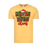 Vintage Mustard christmas jelly bean claus Vintage Tee - FaDigitalArtStudio