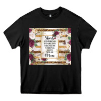 Mother's Day She Is Inspiring Fearless Selfless Strong Love Wilse Mom  Heavy Core Tee | Teevron
