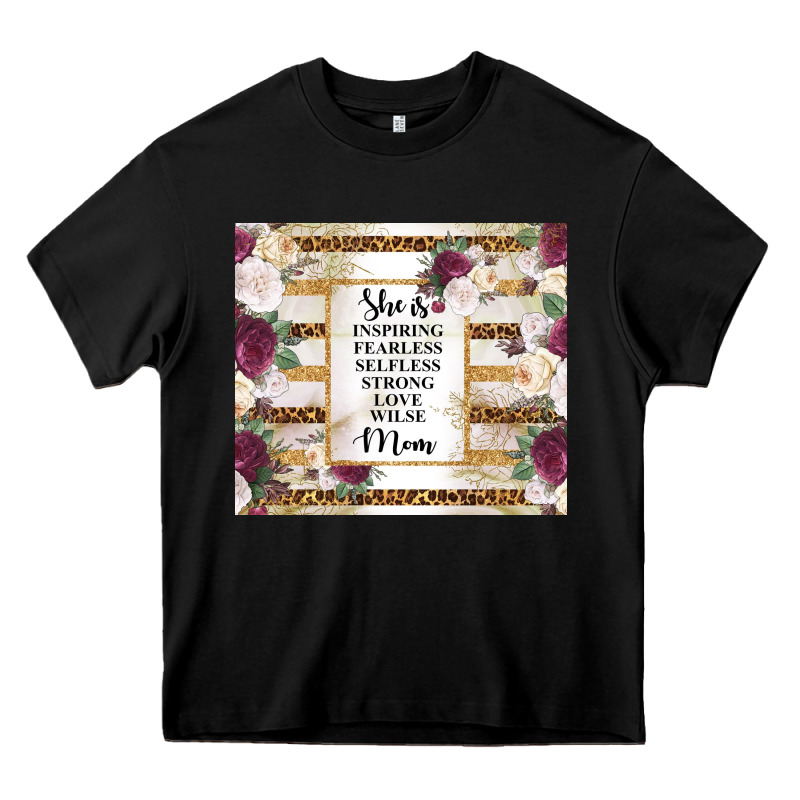 Mother's Day She Is Inspiring Fearless Selfless Strong Love Wilse Mom  Heavy Core Tee by TumblerDesignByShophia | Teevron