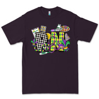 Plum registered nurse mardi gras Premium Tee - CowGirlArtShop