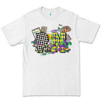 White registered nurse mardi gras Premium Tee - CowGirlArtShop