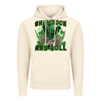 Vintage Artic shamrock and roll Vintage Hoodie - FaDigitalArtStudio