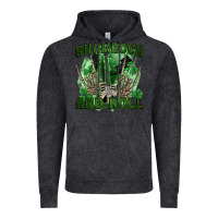 Vintage Black shamrock and roll Vintage Hoodie - FaDigitalArtStudio