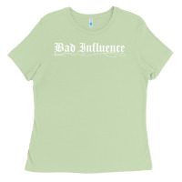 Matcha bad influence funny Ladies Tee - linhVisuals