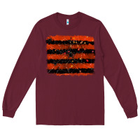 Burgundy halloween spider backround Long Sleeve Tee - RanaPortraitStore