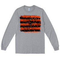 Heather Grey halloween spider backround Long Sleeve Tee - RanaPortraitStore