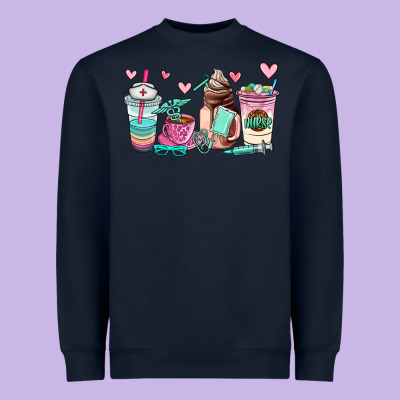 Nurse  Coffee Cup Heavyweight Sweatshirt Designed By Adodesignshop