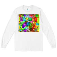 White LGBTQ+ Gaymer With Hearts Tumbler Long Sleeve Tee - BundleAndBundleShop