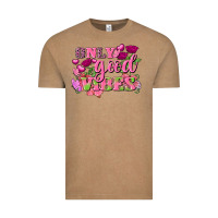 Vintage Coffee Valentine's Day only good vibes Vintage Tee - FaDigitalArtStudio