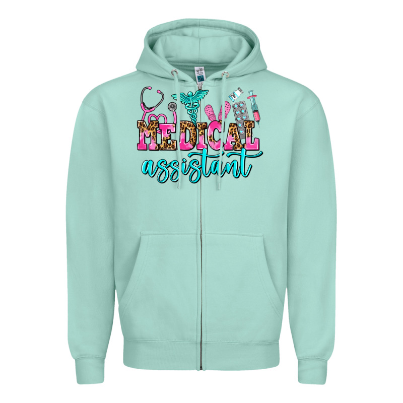 Medical Assistant Zipper Hoodie by AdoDesignShop | Teevron