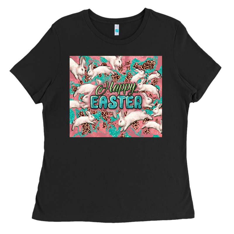 Easter Bunny  Tumbler Easter Day Ladies Tee by HowdyJamesFarm | Teevron
