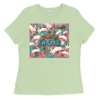 Matcha Easter Bunny  tumbler Easter Day Ladies Tee - HowdyJamesFarm
