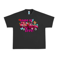 Pigment Black Loads of love Valentine's day truck Urban Heavy Tee - FaDigitalArtStudio