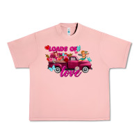Salmon Loads of love Valentine's day truck Urban Heavy Tee - FaDigitalArtStudio