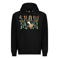 Black show mom Premium Hoodie - SublimationCraftShop